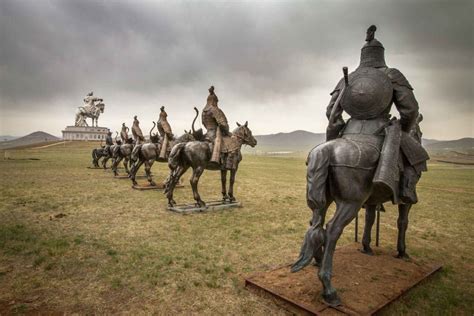 Statue of Chinggis Khan in Mongolia – Mongolia tours