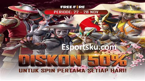 Event Diskon Ff Incubator Geisha Di Free Fire Esportsku