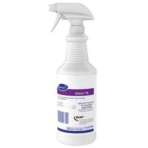 Diversey 4277285 Diversey Oxivir Tb Disinfectant Cleaner Oxiver Oxivir Div4277285 Scj4277285