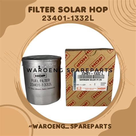 FILTER SOLAR ASLI HOP 23401 1332L FUEL FILTER SARINGAN SOLAR