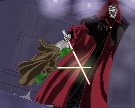 Best Emperor Palpatine On Hip Yoda Vs Darth Sidious Hd Wallpaper