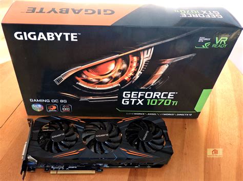 The Gigabyte GTX 1070 Ti Gaming OC 8G review