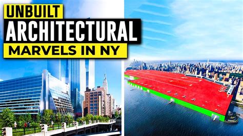 Insane Megaprojects That Were Never Built In New York Youtube