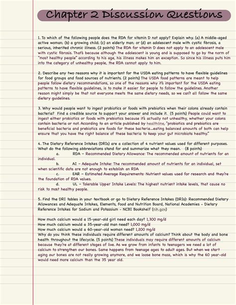 Chapter 2 Discussion Questions - Chapter 2 Discussion Questions To