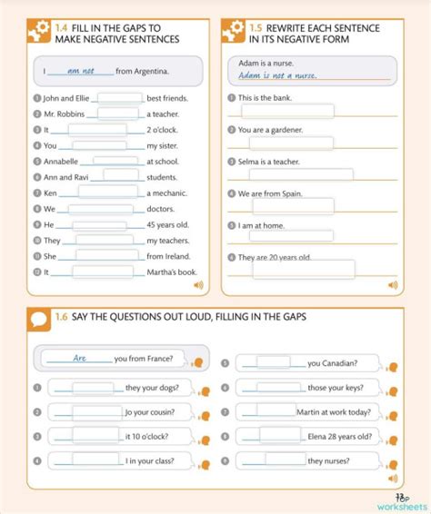 Talking About Yourself Level 2 E Interactive Worksheet Topworksheets