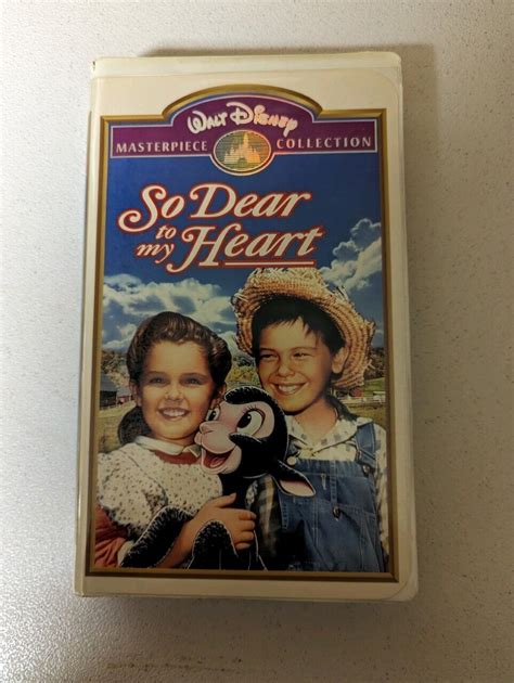 So Dear To My Heart Vhs 12257296037 Ebay