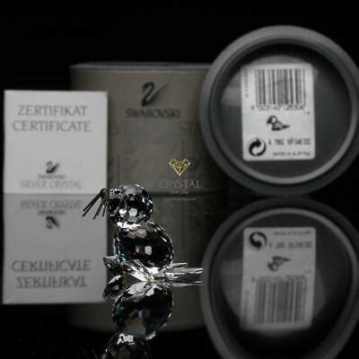 Swarovski Figurine Seal Mini Black Whiskers 012530 EBay