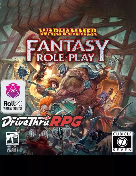 Warhammer Fantasy Roleplay 4th Edition Roll20 PDF BUNDLE