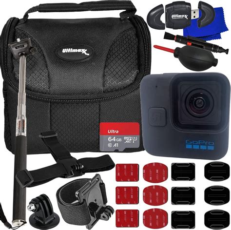 GoPro HERO11 Black Mini Waterproof Camera, Basic Accessory Kit with ...