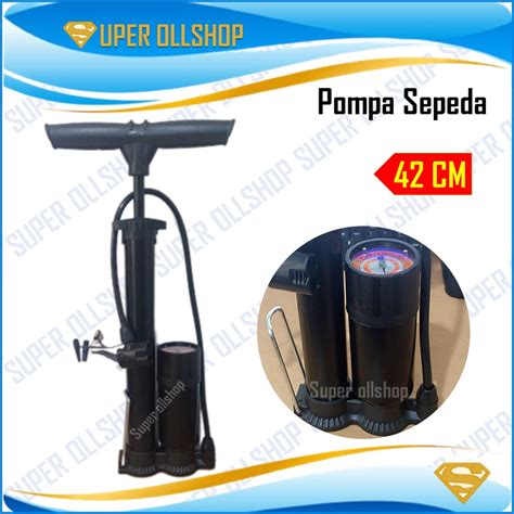 Jual Pompa Angin Mini Pompa Ban Motor Pompa Ban Tabung Meter Sepeda