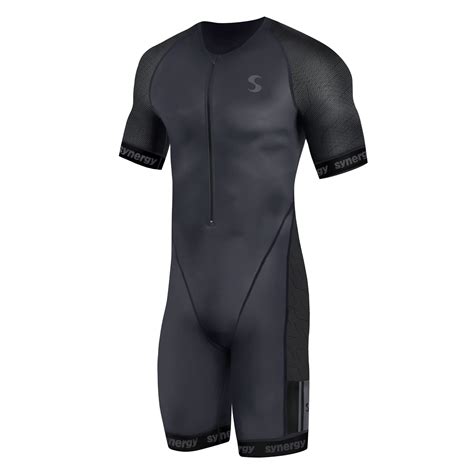 Synergy Triathlon Tri Suit Men S Elite Short Sleeve Trisuit Cycling