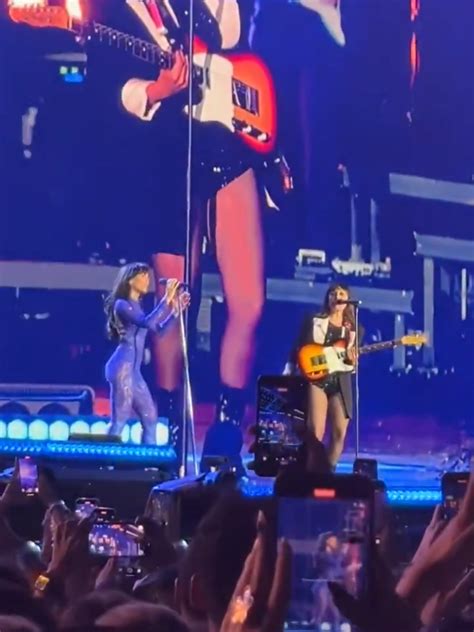 Amaral se une al concierto de Aitana en Madrid | TikTok