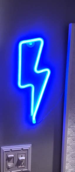 Lightning Bolt Led Light Setupedia Store