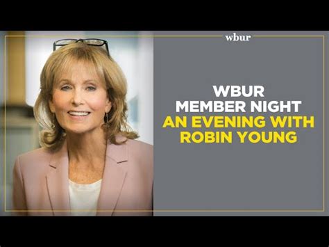 WATCH: An evening with Here & Now co-host Robin Young | Events