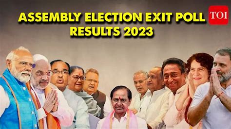 Assembly Election Exit Poll Results Bjp Leads In Mp And Rajasthan