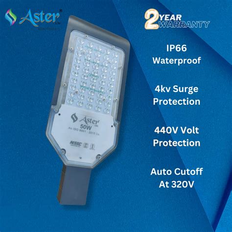 Pure White ISI Street Light Led 50w Aluminium At Rs 675 Piece In