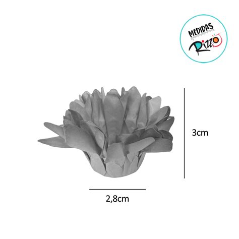 Forminha Para Doces Finos Madri Nude Unidades Decora Doces Rizzo Rizzo Embalagens