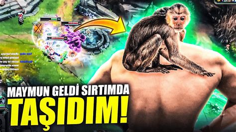 Takima Tanzanyali Maymun Geld Sirtimda Ta Idim D Zedxsmurf Youtube