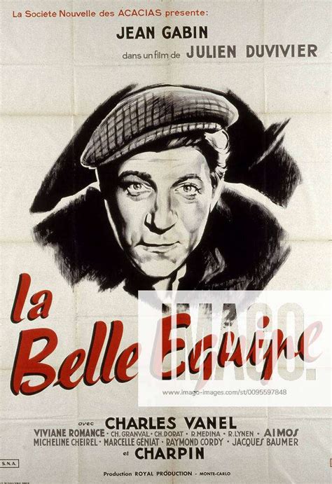 Gabin Jean Gabin In La Belle Equipe Film Directed In By