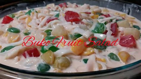 Buko Fruit Salad Recipe Youtube