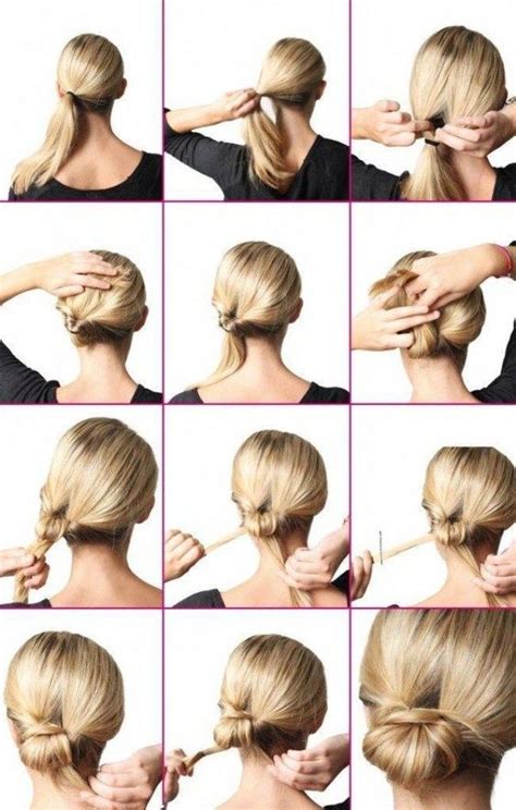 35 Instant Bun Tutorials For Last Minute Office Calls Outfitcafe Hair Bun Tutorial Hair