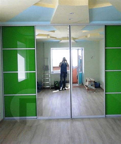 Шкаф купе для одежды с полками для обуви недорого