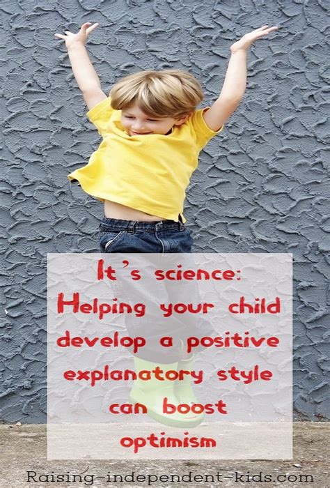 It’s science: Helping your child develop a positive explanatory style ...