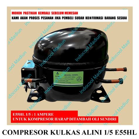 Jual Compresor Kulkas Kompresor Compresor Kulkas Alini E Hl