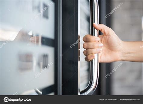 hand closing  door