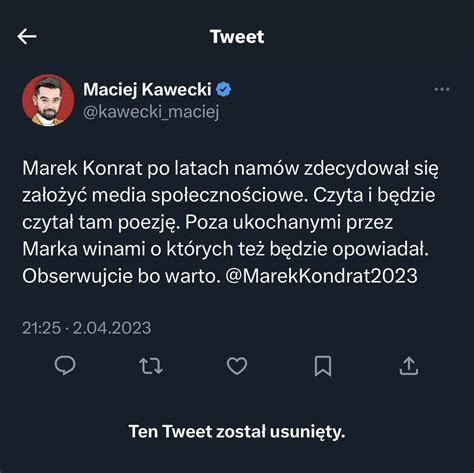 Fakes Forge on Twitter Zanim Kałecki skasował