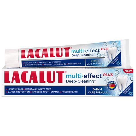 Lacalut Multi-Effect Plus Паста за зъби 75 ml - Аптеки 36.6
