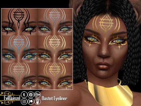 The Sims Resource - Bastet Eyeliner