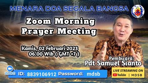 MENARA DOA SEGALA BANGSA S Personal Meeting Room YouTube