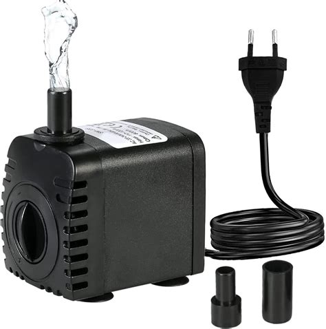 Kavolet Pompe d aquarium 600L H 8W Pompe à Eau Submersible Pompe à