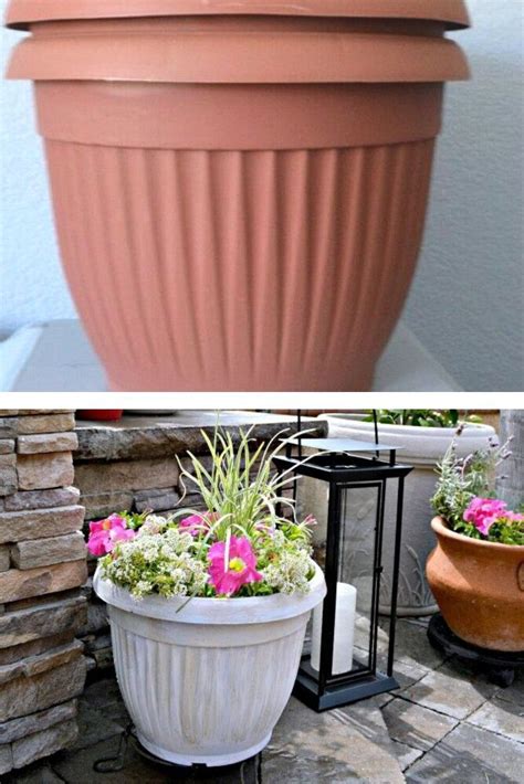 Easy Diy Dollar Store Planter Makeover Ideas Cheap Flower Pots