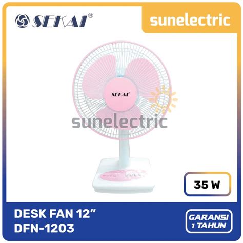 Jual Sekai Dfn Desk Wall Fan Kipas Angin Meja Dinding In