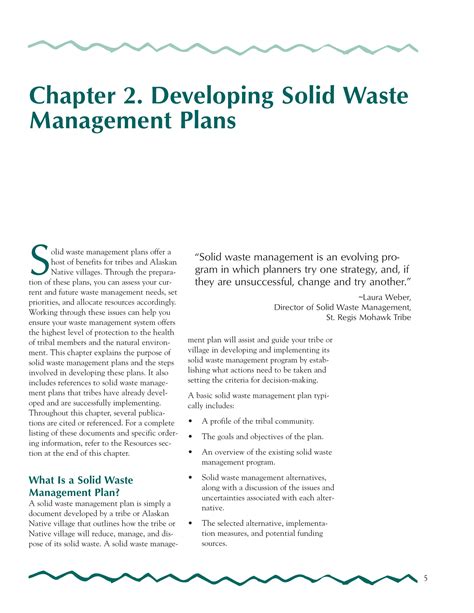 Construction Waste Management Plan Template