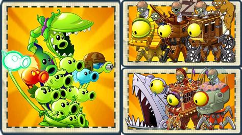 Pvz 2 All Pea Plants Level 999999 Vs All Final Boss Who Will Win Pvz