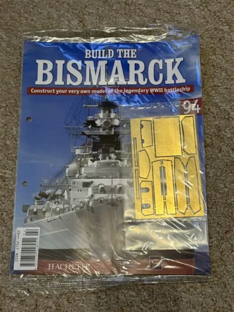 HACHETTE BUILD THE Battleship Bismarck Échelle 1 200 Partie EUR 7 14