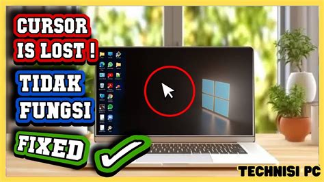 How To Fix Missing Laptop Mouse Cursor Not Working Youtube