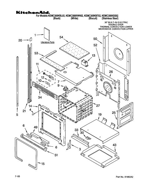 Kitchenaid Superba Double Oven Parts