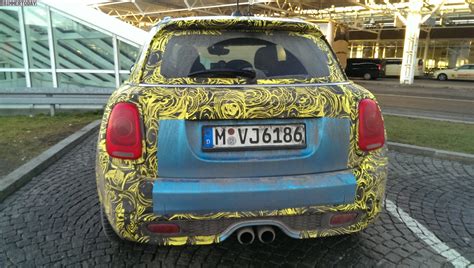 Spyshots Door Mini Cooper S Caught Half Naked In Munich Autoevolution