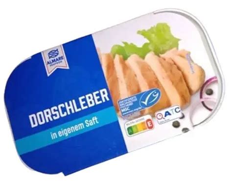 Печень трески в собственном соку Dorschleber In Eigenem Saft 120г. (ID ...