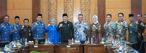 Wakil Bupati Oku Timur Sumatera Selatan Studi Tiru Ke Kabupaten