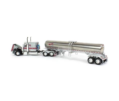 First Gear DCP 1 64 Peterbilt 389 Flattop Sleeper W Walker Tandem Axle