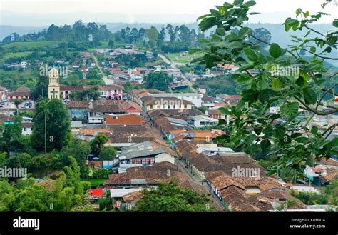 View of Salento, Colombia Stock Photo - Alamy