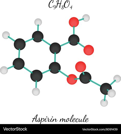 Aspirin Molecule Structure