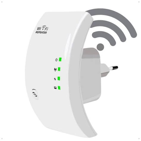 Repetidor De Sinal Wi Fi Amplificador Potente Sem Fio Turbo Extensor