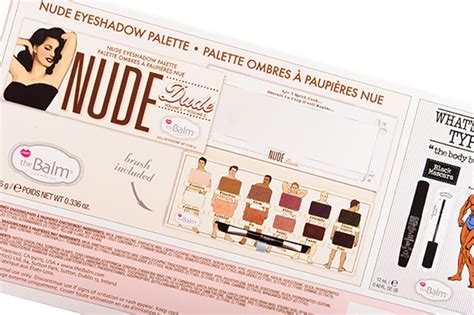 TheBalm Nude Dude Nude Eyeshadow Palette Review Swatches