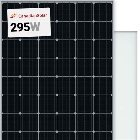 Canadian Solar 295W Solar Panel 60 Cell CS6K All Black 295MS